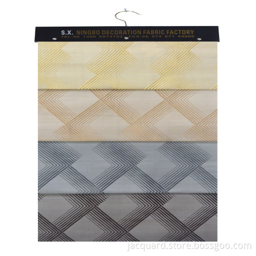 Tirai Jendela Jacquard dengan Tirai 8 Grommet